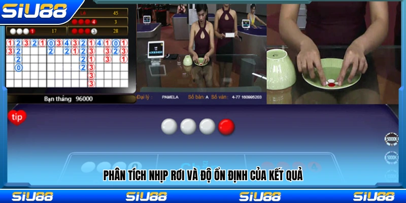 Phân tích tần suất rơi của kết quả trong soi cầu bệt xóc đĩa